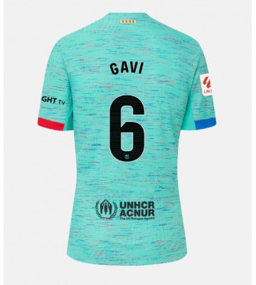 Barcelona Paez Gavi #6 Tredjetröja 2023-24 Kortärmad